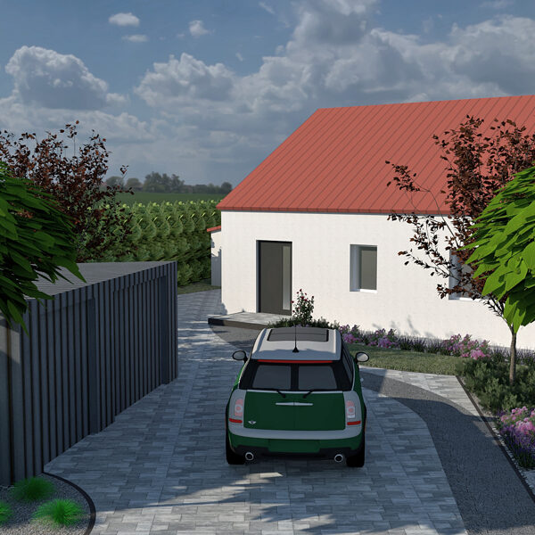 Front ogrodu